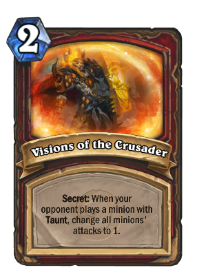 Visions of the Crusader Card Image
