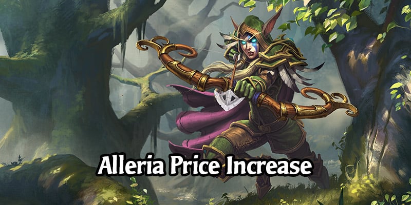 Alleria's Returning Hunter Hero Skin Price Increases, Is Added to the In-Game Shop for Gold