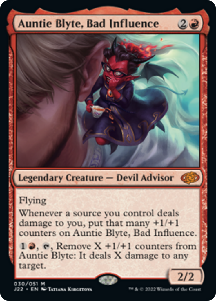 Auntie Blyte, Bad Influence Card Image