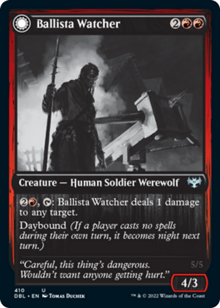 Ballista Watcher // Ballista Wielder Card Image