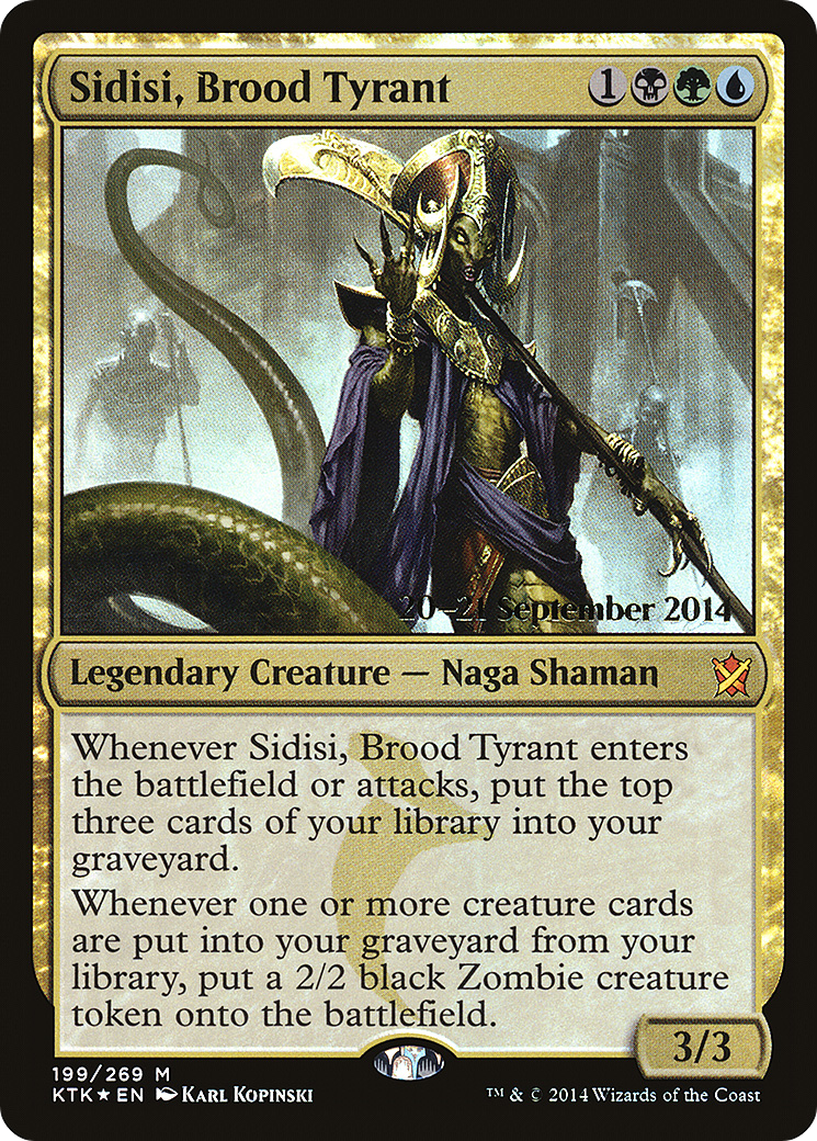 Sidisi, Brood Tyrant Card Image