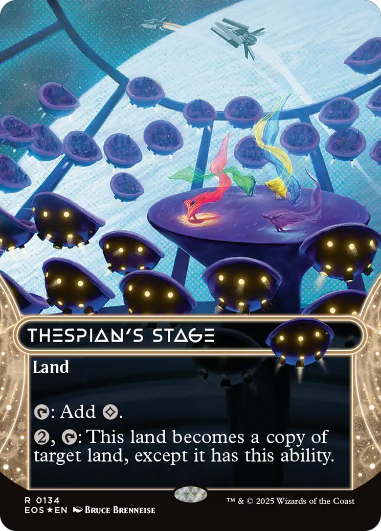 Thespian's Stage Card Image