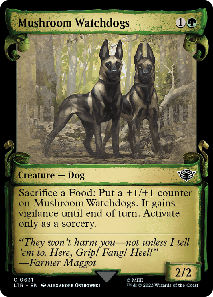Mushroom Watchdogs Card Image