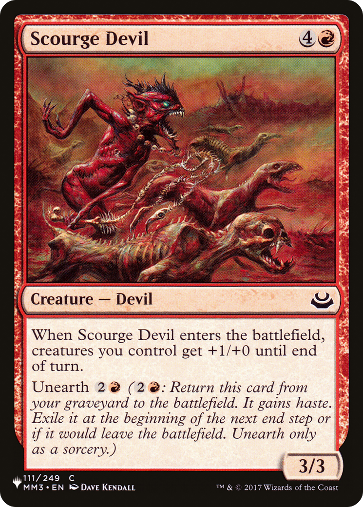 Scourge Devil Card Image