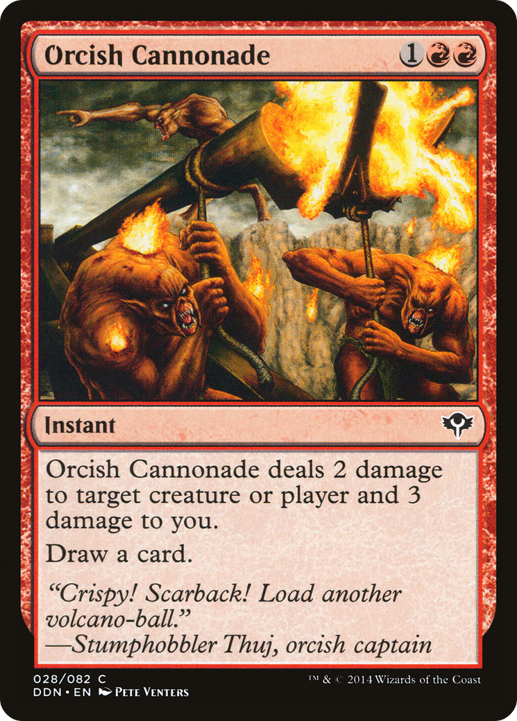 Orcish Cannonade Card Image