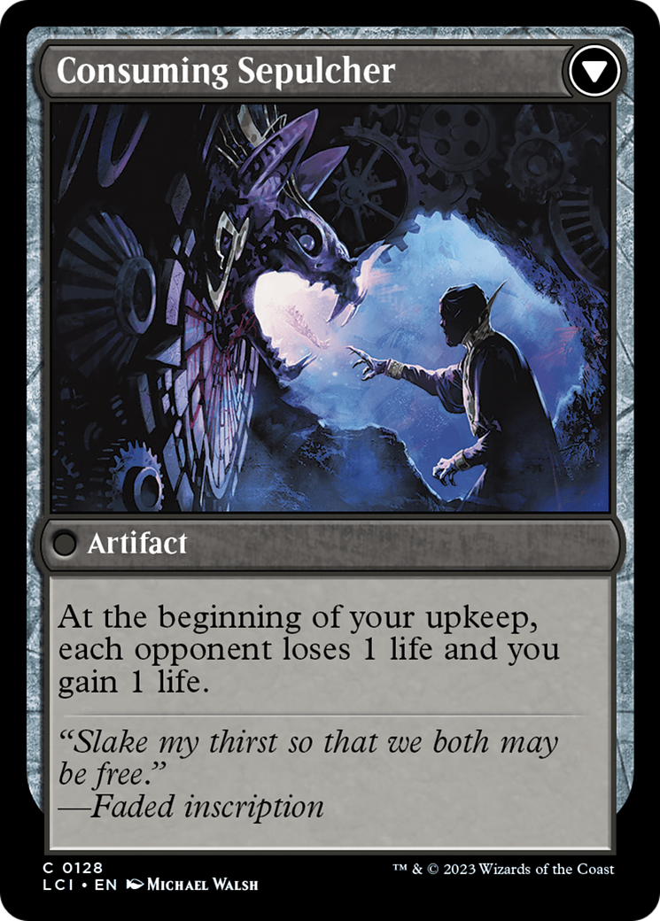 Tithing Blade // Consuming Sepulcher Card Image