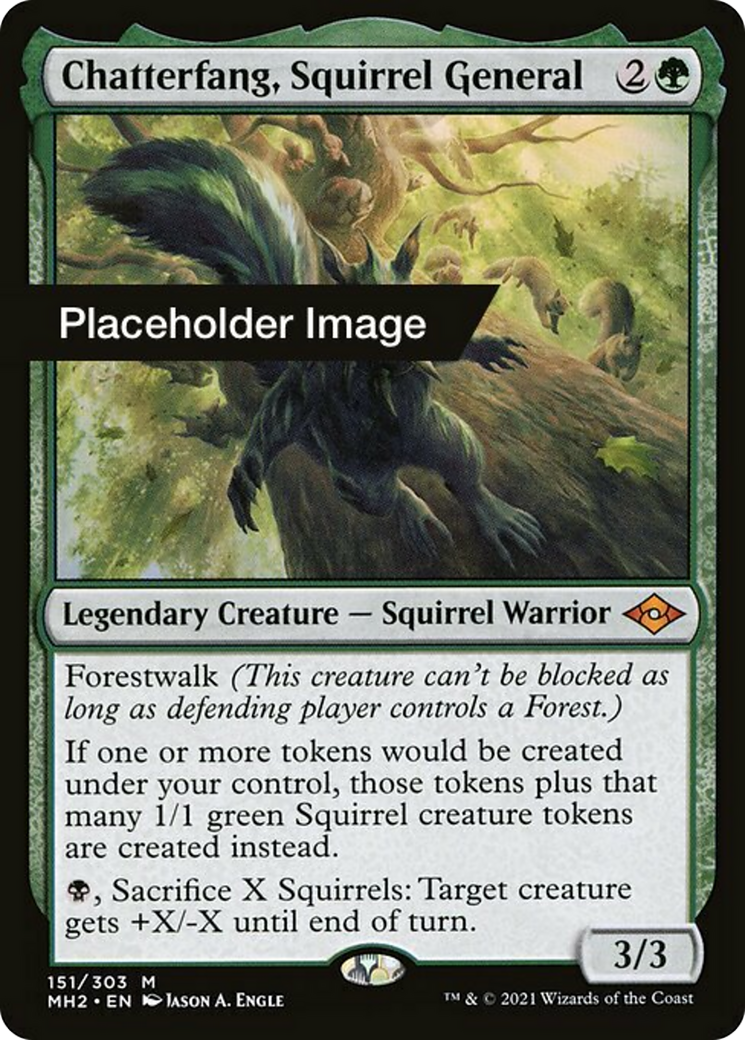Chatterfang, Squirrel General Card Image