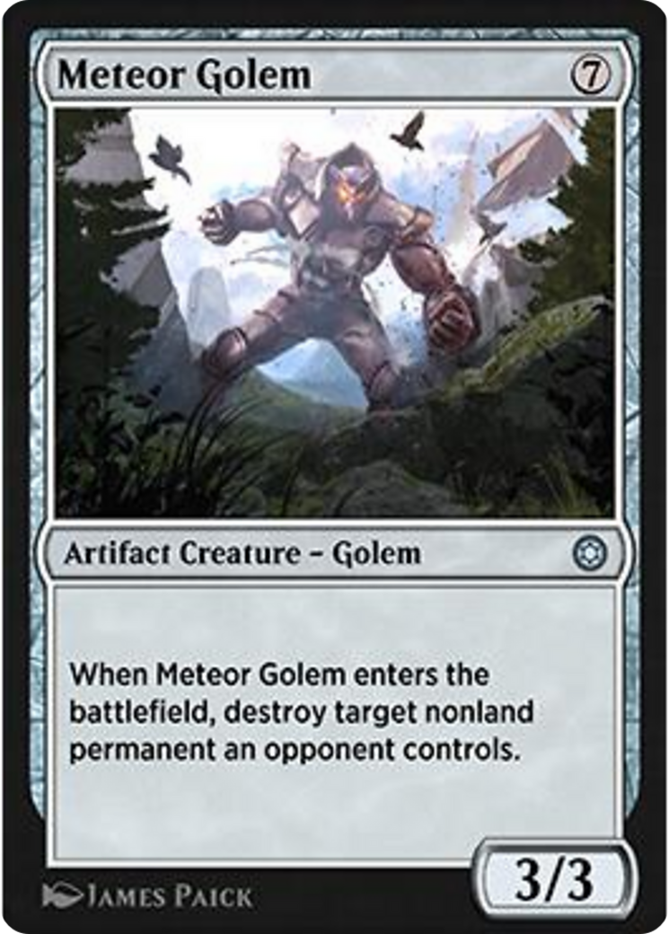 Meteor Golem Card Image
