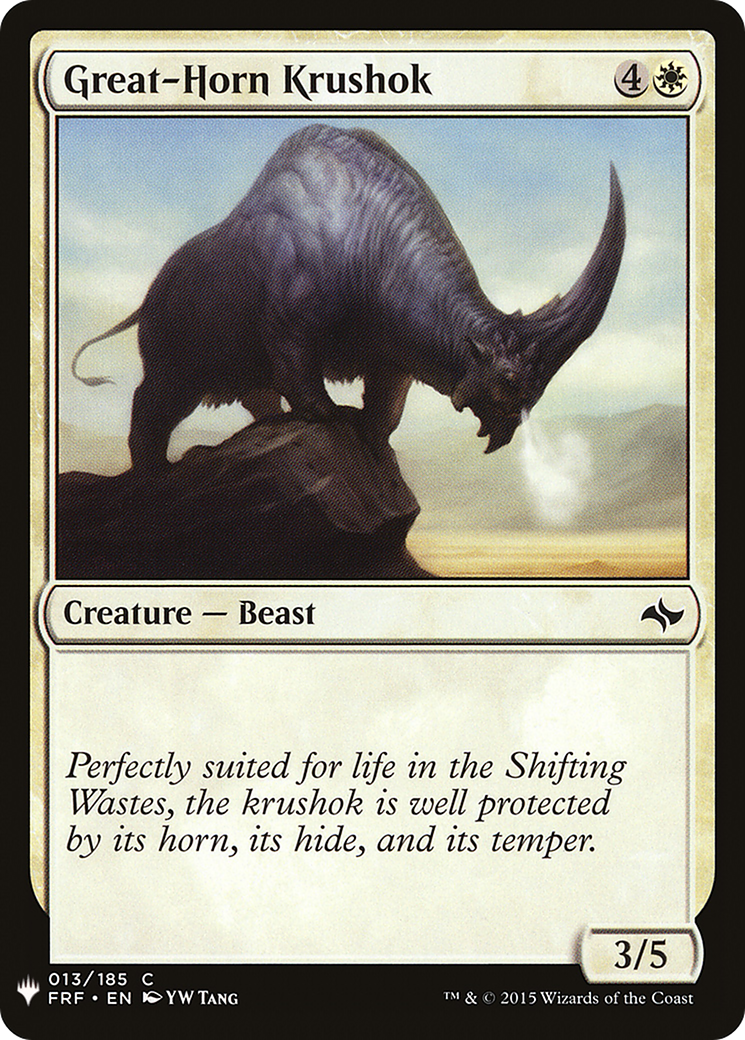 Great-Horn Krushok Card Image