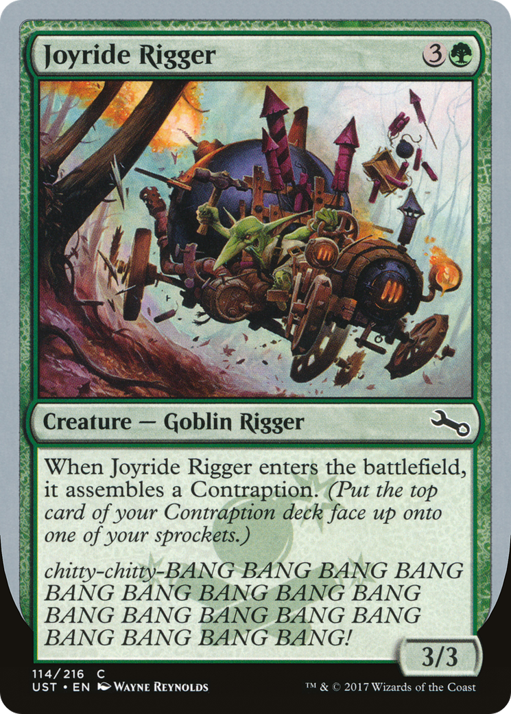 Joyride Rigger Card Image