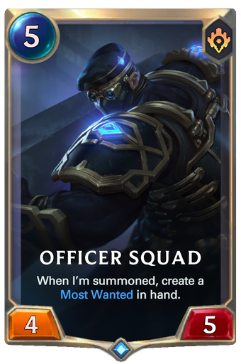 Officer Squad Card Image