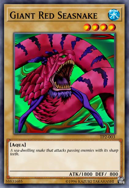 Giant Red Seasnake Card Image