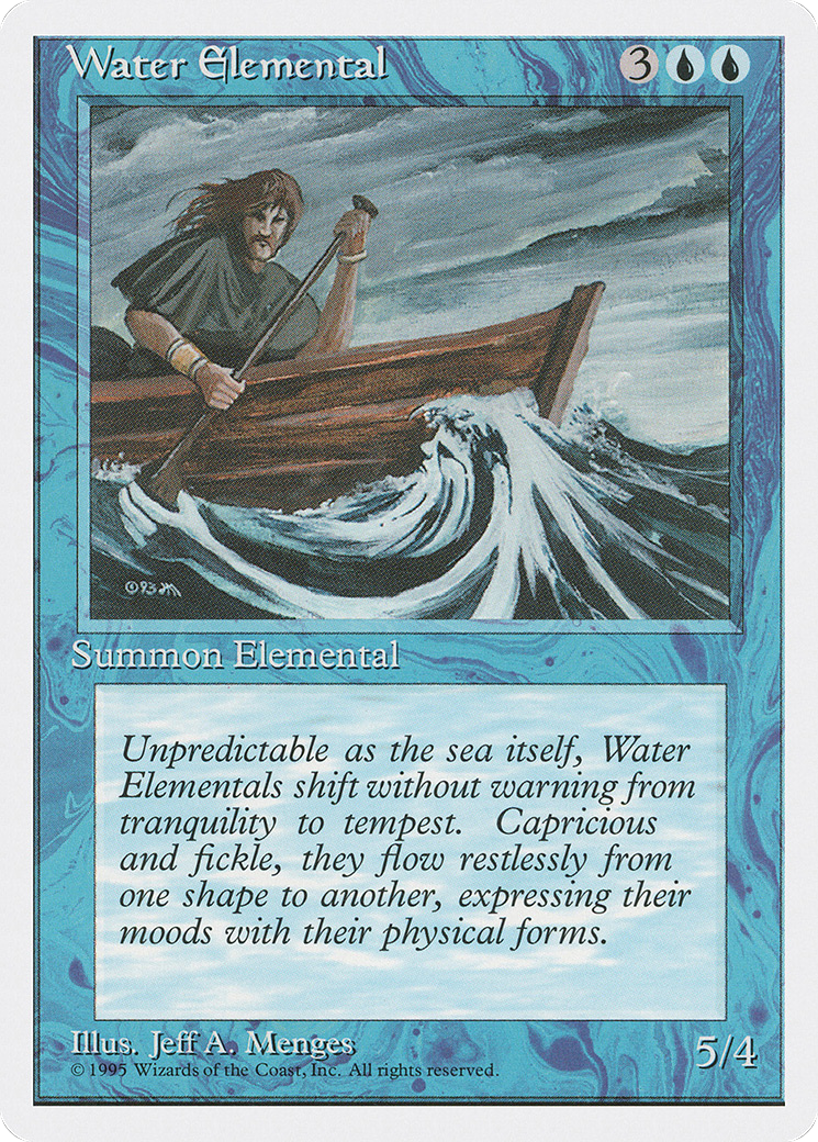 Water Elemental Card Image