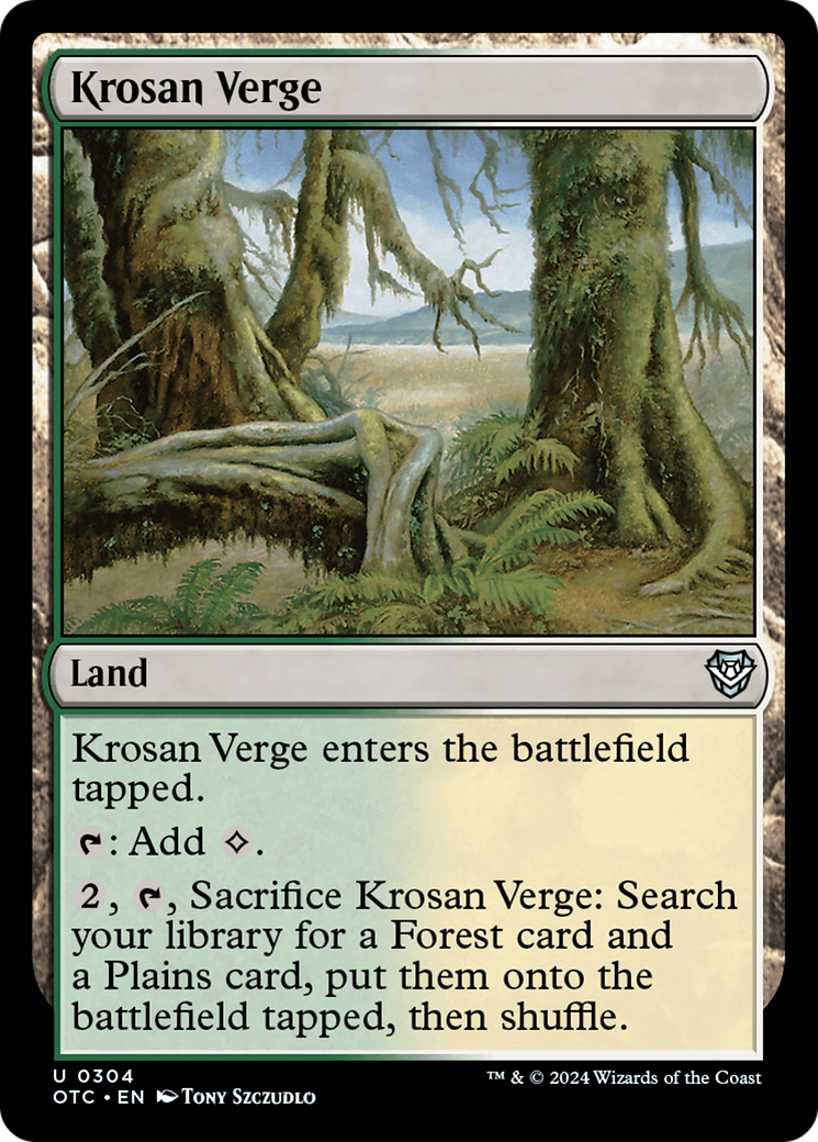 Krosan Verge Card Image