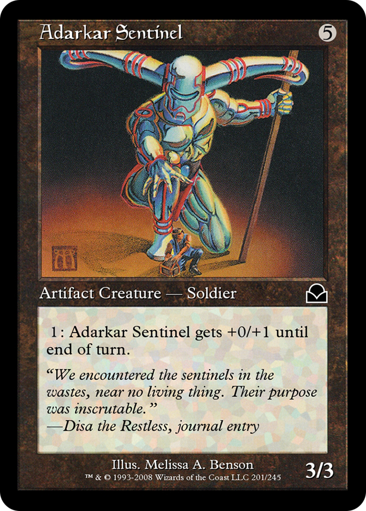 Adarkar Sentinel Card Image