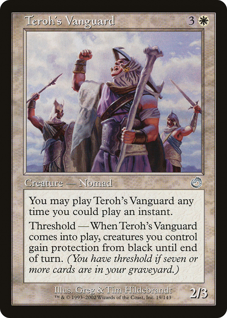 Teroh's Vanguard Card Image