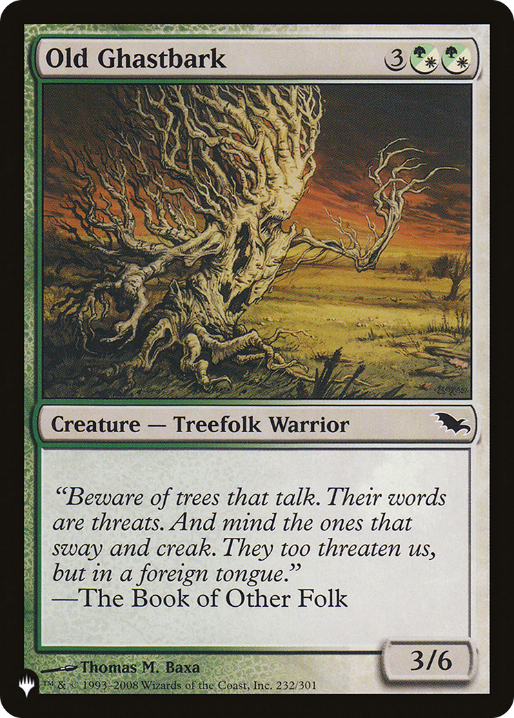 Old Ghastbark Card Image