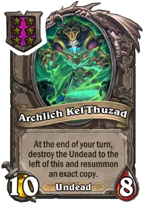 Archlich Kel'Thuzad Card Image