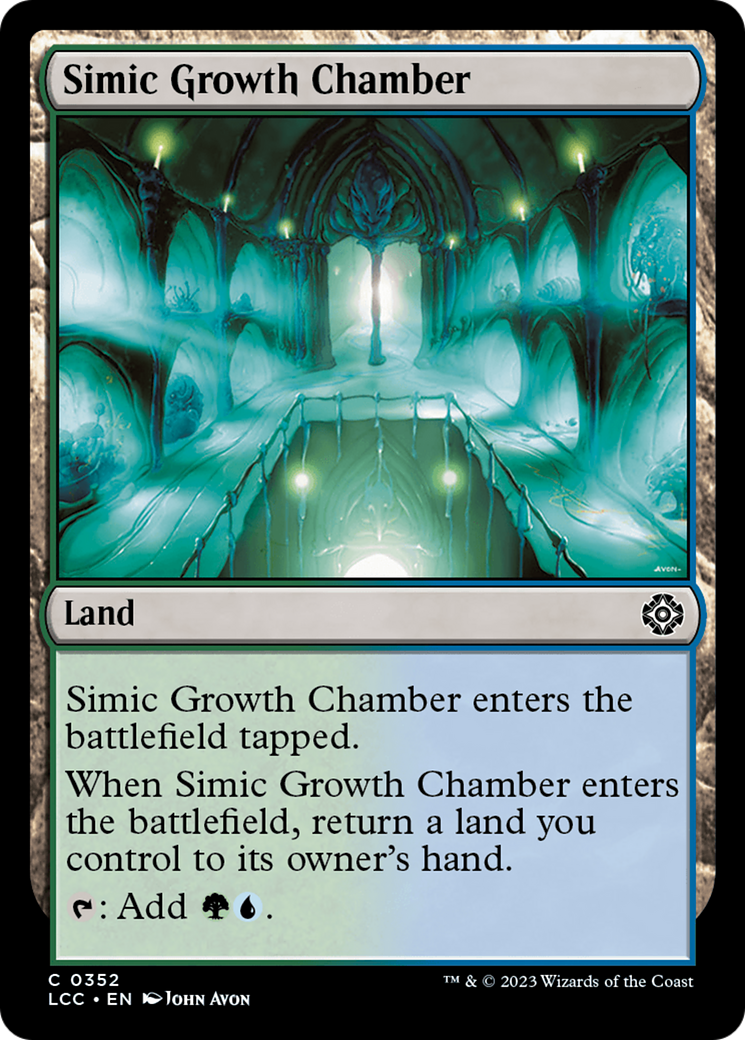 Simic Growth Chamber Card Image