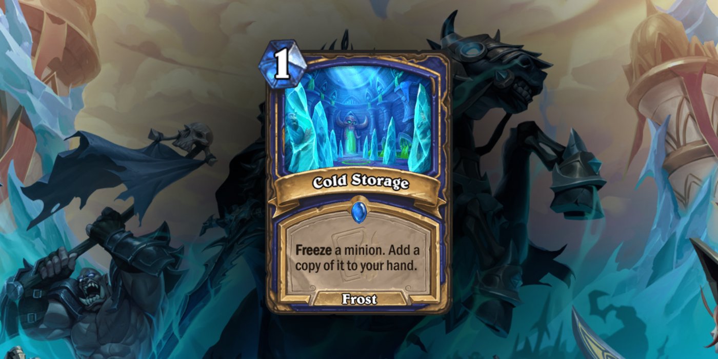 Cold Storage and 2 More New Shaman Cards Are Coming in Return to Naxxramas