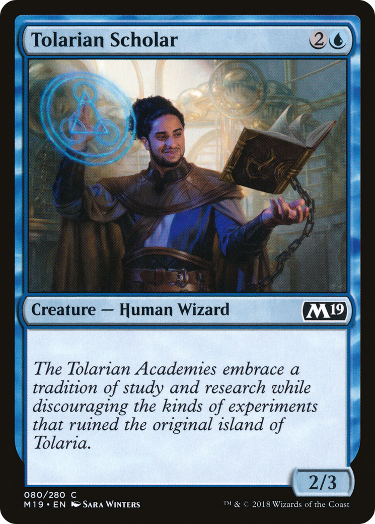 Tolarian Scholar Card Image