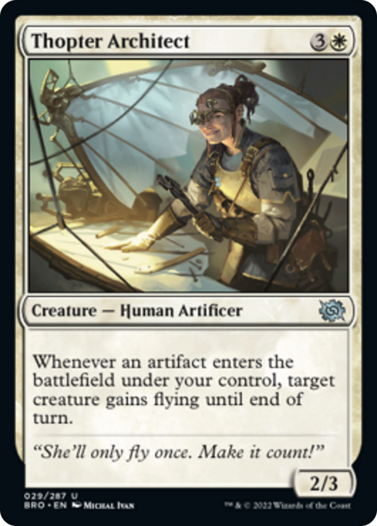 Thopter Architect Card Image