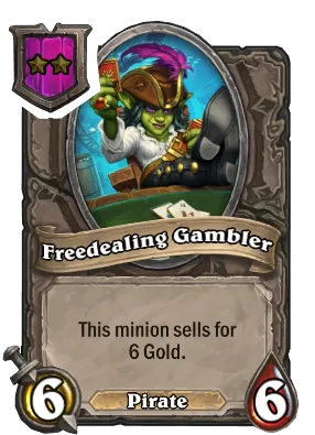 Freedealing Gambler Card Image