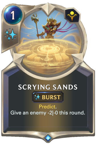 Scrying Sands Card Image