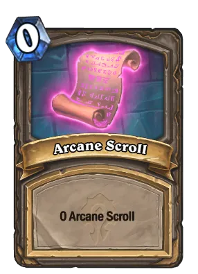 Arcane Scroll Card Image