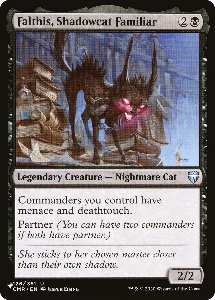 Falthis, Shadowcat Familiar Card Image