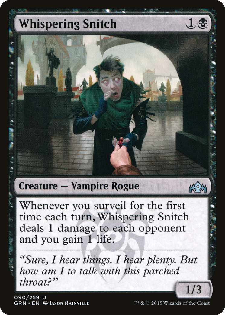 Whispering Snitch Card Image