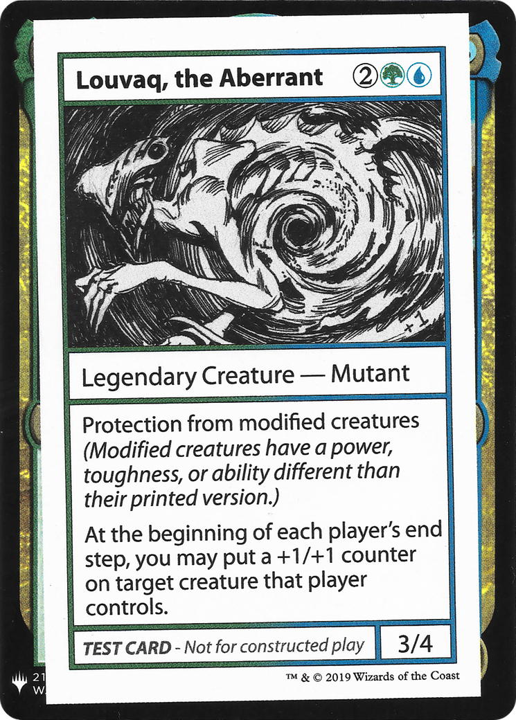 Louvaq, the Aberrant Card Image