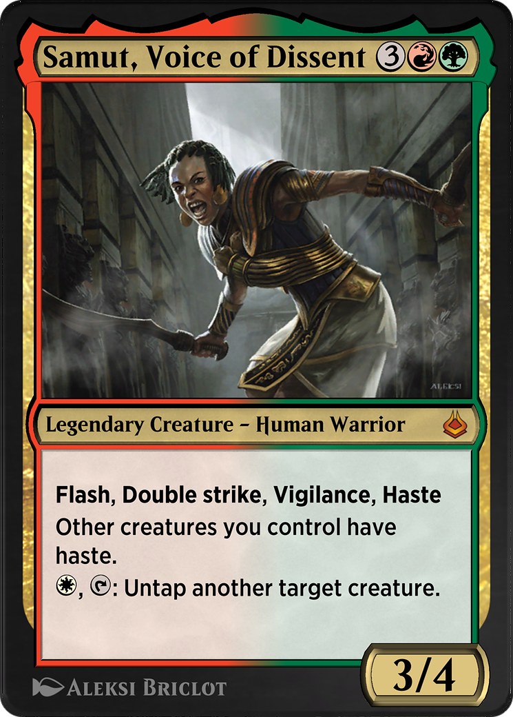 Samut, Voice of Dissent Card Image