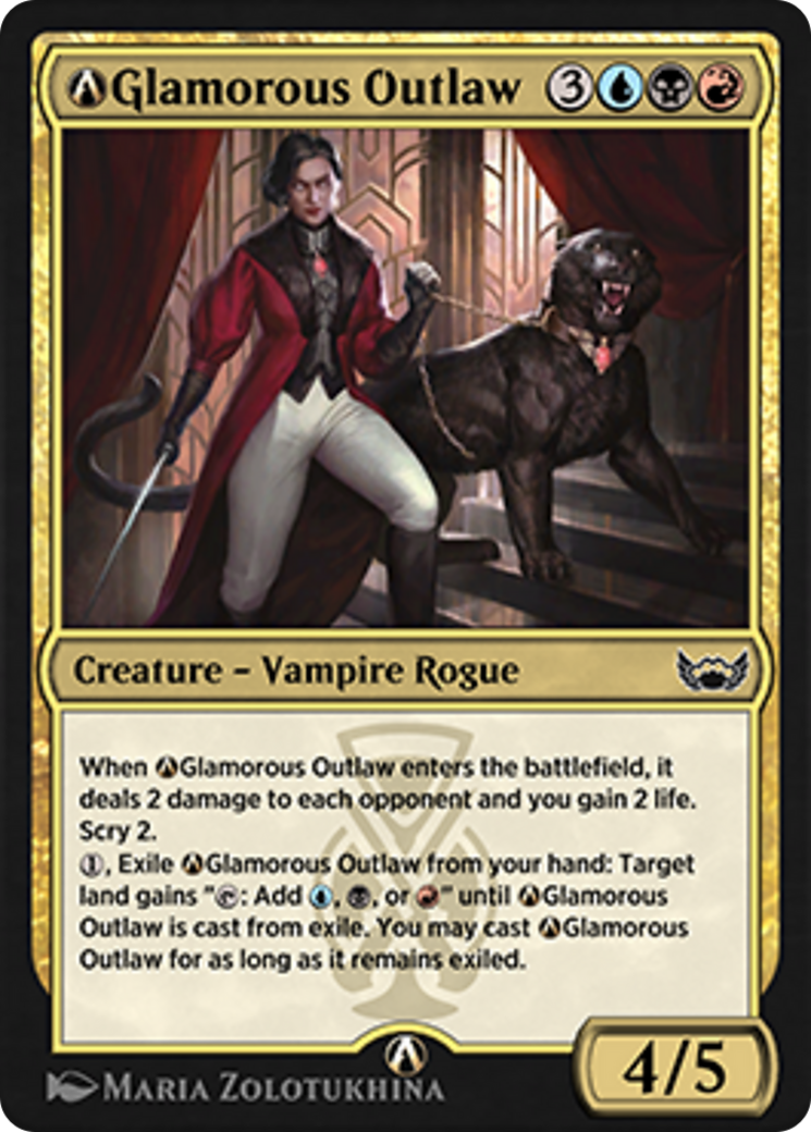 A-Glamorous Outlaw Card Image