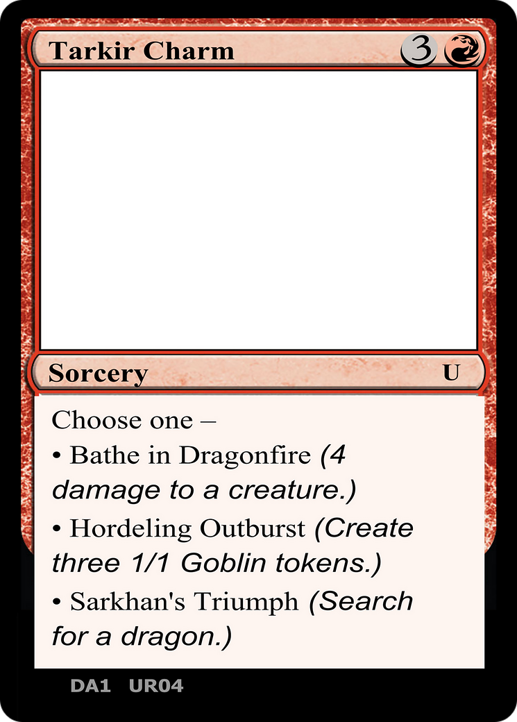 Tarkir Charm Card Image