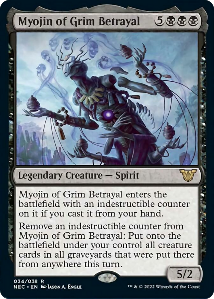 Myojin of Grim Betrayal Card Image