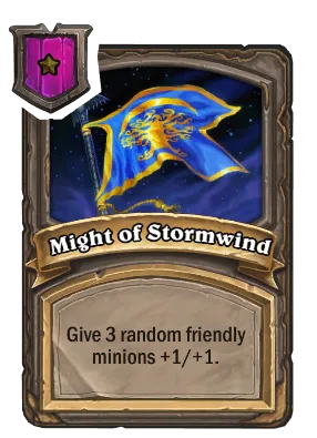 Might of Stormwind Card Image
