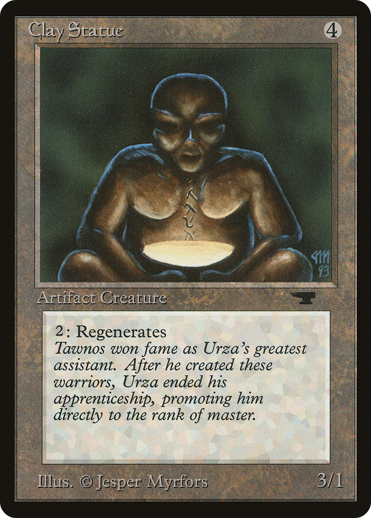 Clay Statue Card Image