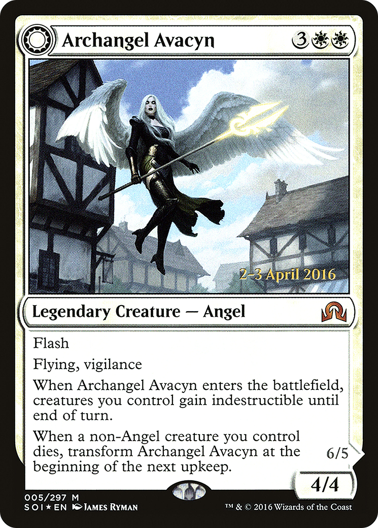 Archangel Avacyn // Avacyn, the Purifier Card Image