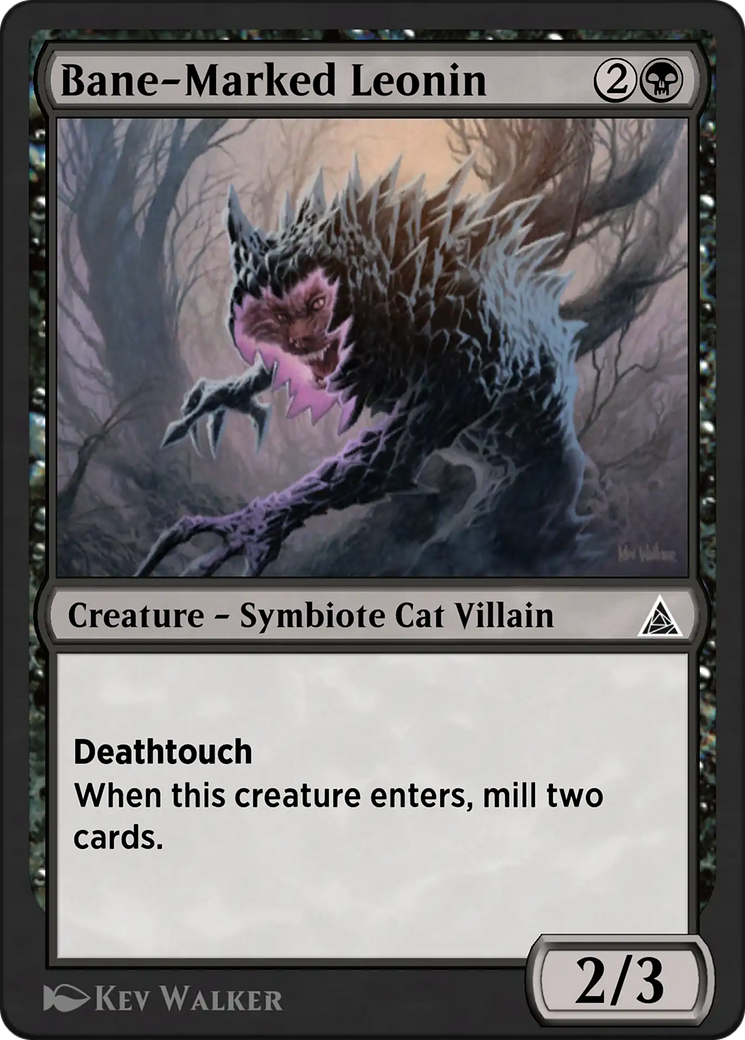 Venomized Cat Card Image