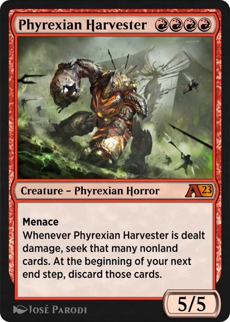 Phyrexian Harvester Card Image