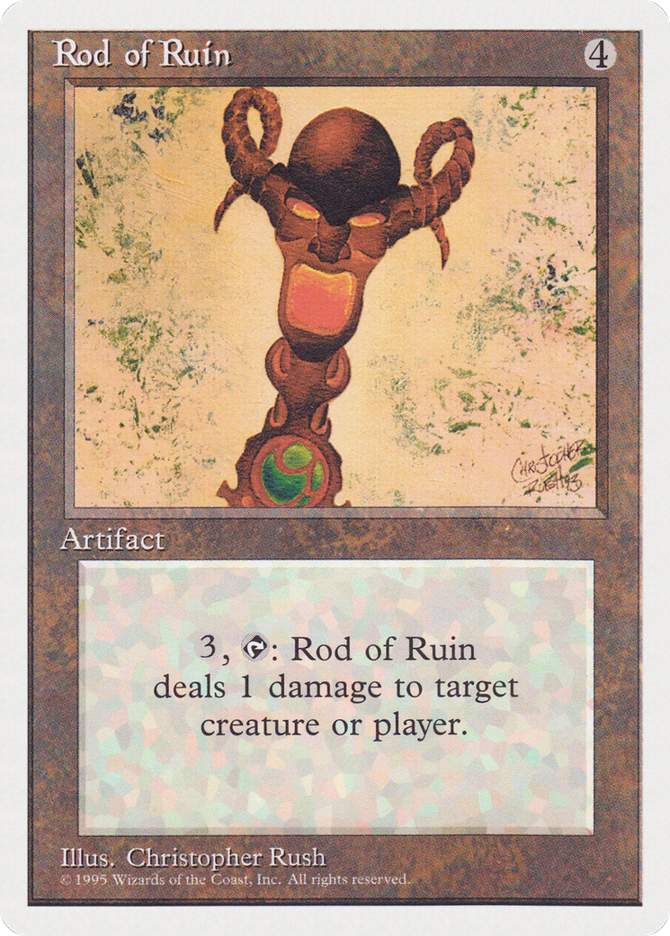 Rod of Ruin Card Image