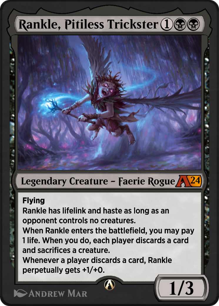 Rankle, Pitiless Trickster Card Image