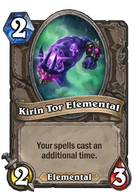 Kirin Tor Elemental Card Image