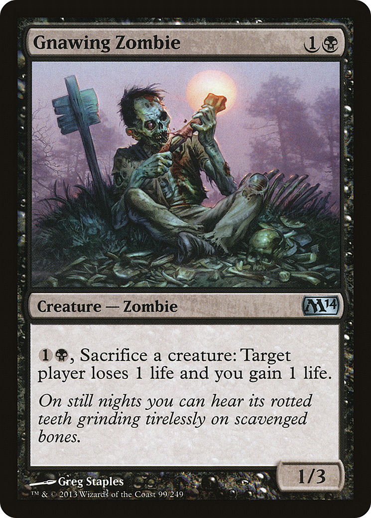 Gnawing Zombie Card Image