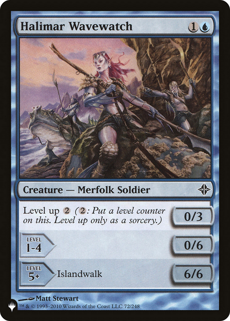 Halimar Wavewatch Card Image