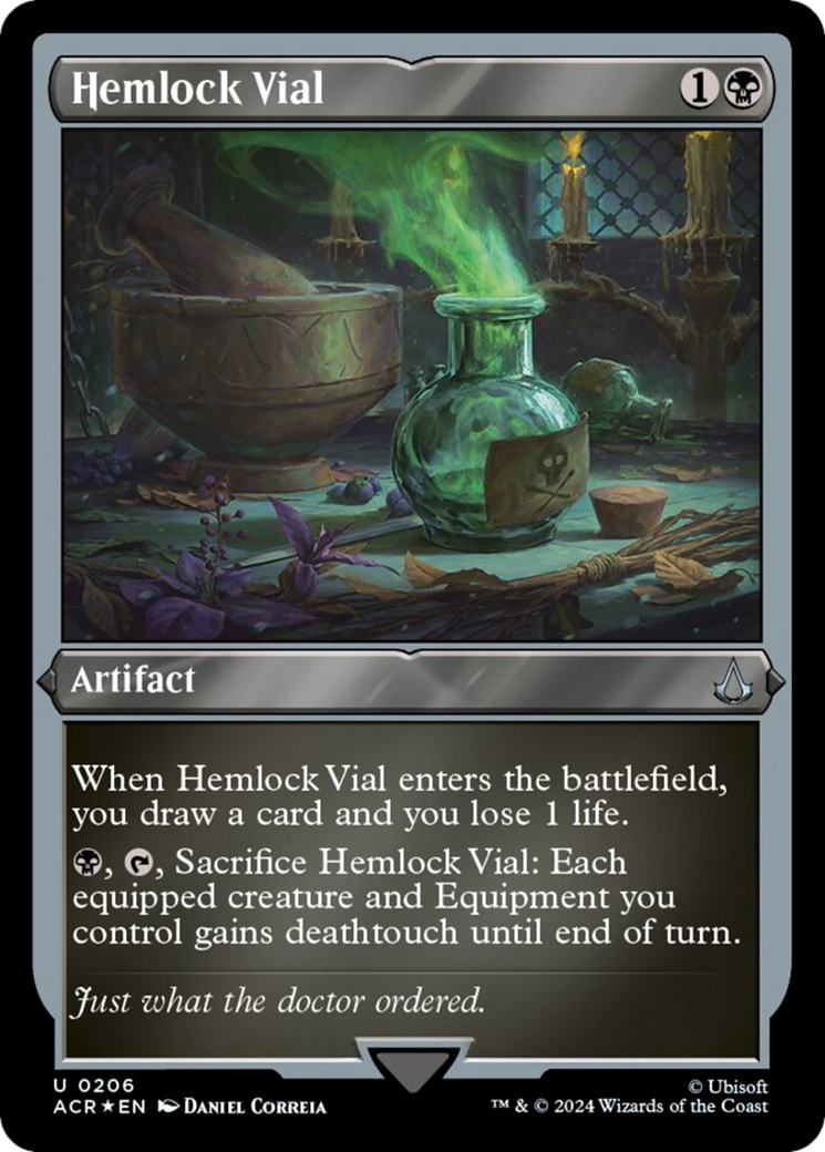 Hemlock Vial Card Image