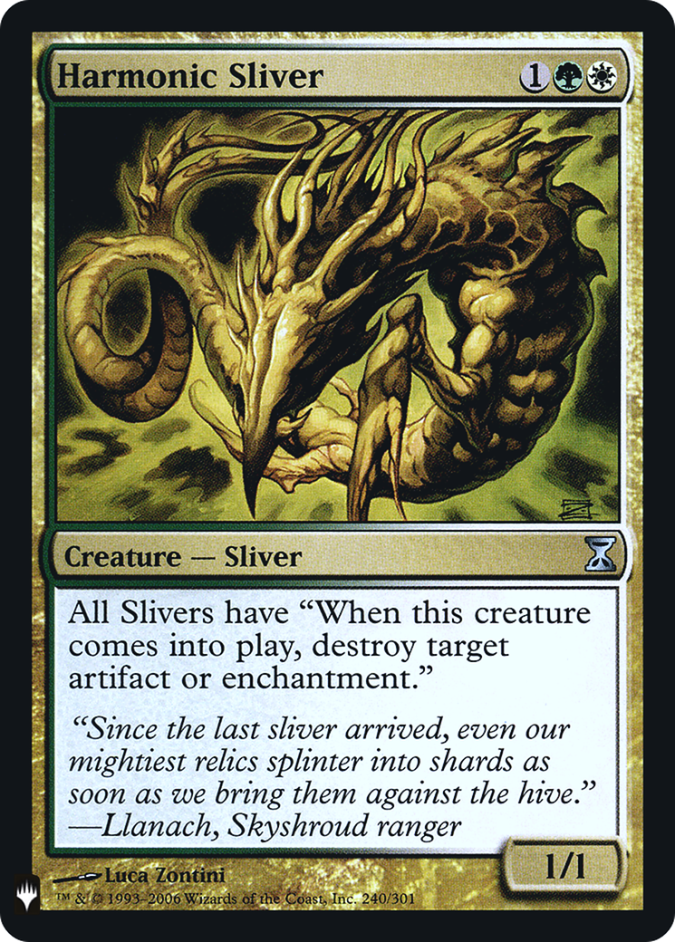 Harmonic Sliver Card Image