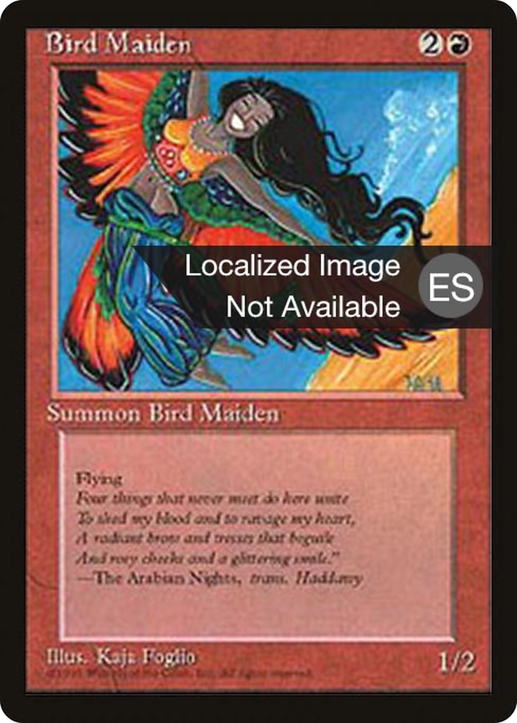 Bird Maiden Card Image