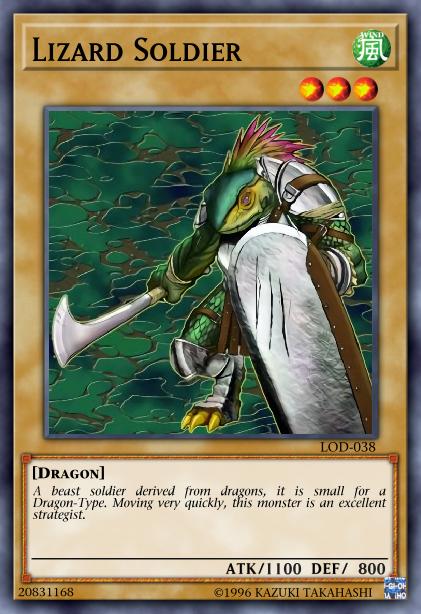 Lizard Soldier Card Image